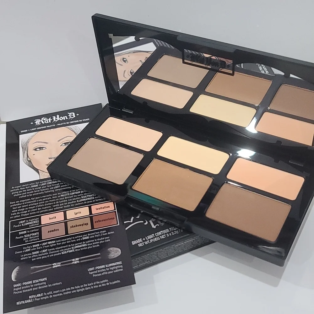 🆕KVD BEAUTY ~ Shade + Light Refillable Face Contour Palette ~ NEW IN BOX